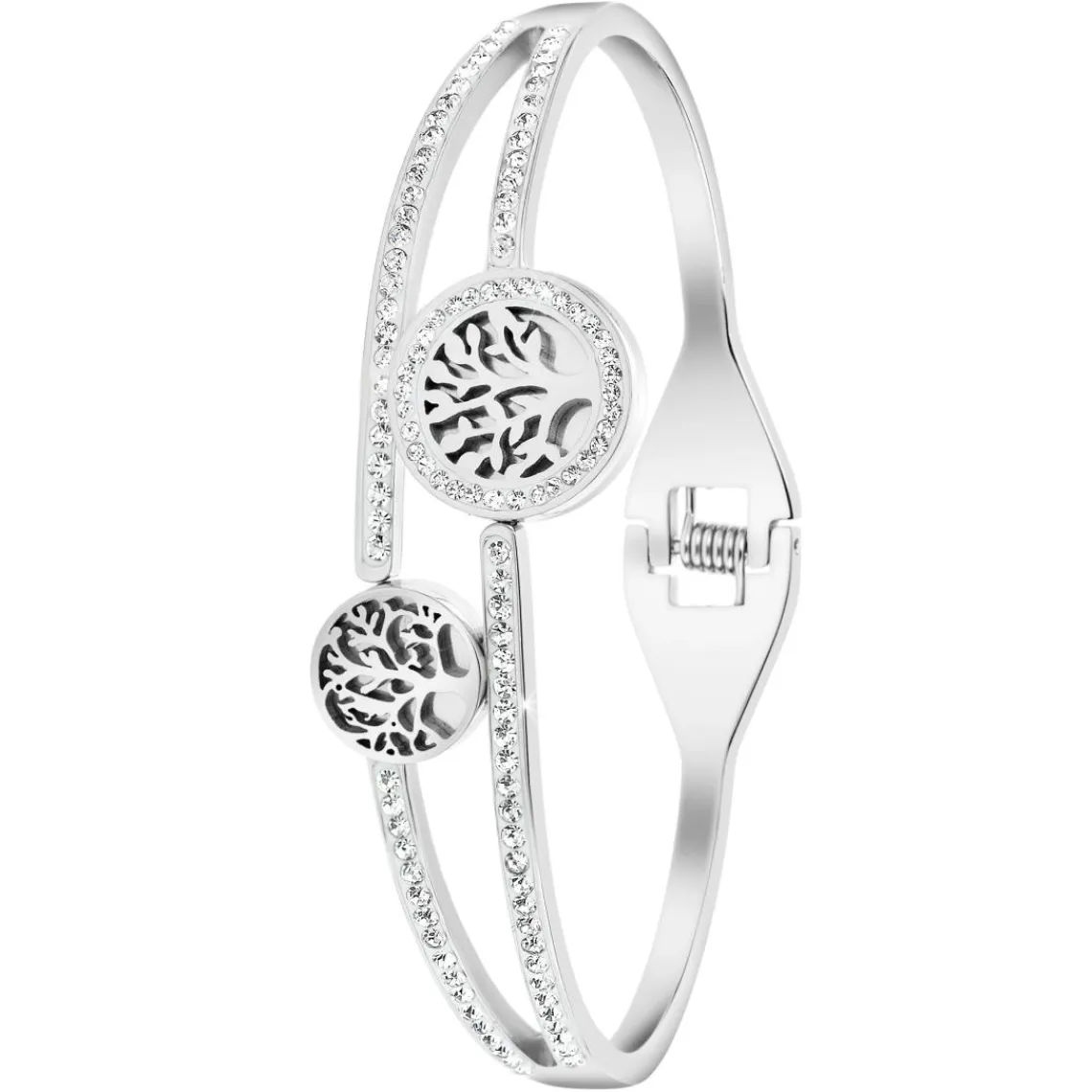 So Charm Bijoux Jonc Femme So Charm - B2931-ARGENT - Bracelet Arbre De Vie | Femme Bracelet