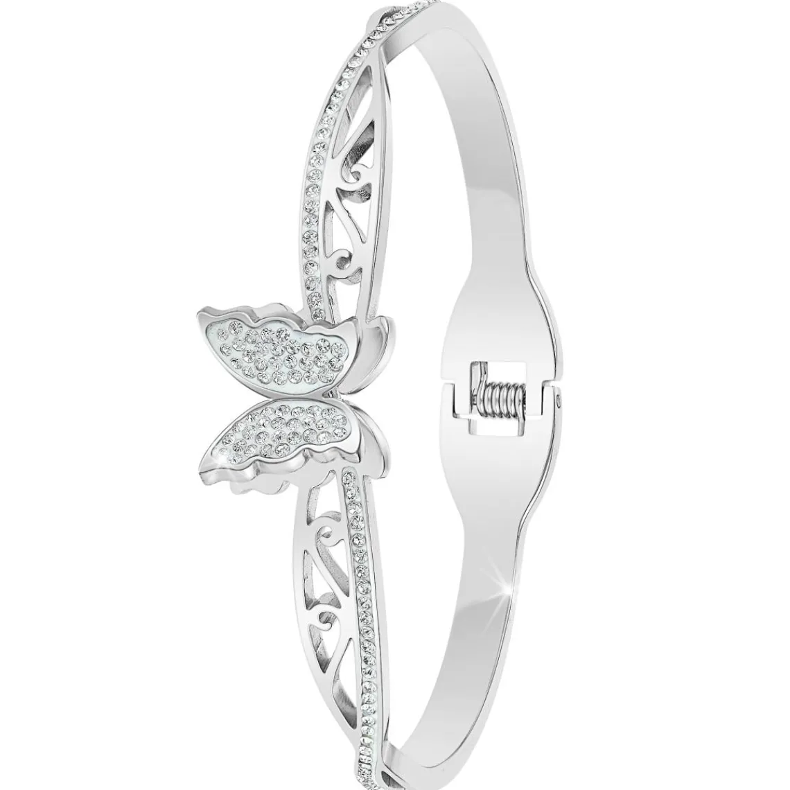 So Charm Bijoux Jonc Femme So Charm - B4024-ARGENT - Bracelet Mode Argenté | Femme Bracelet