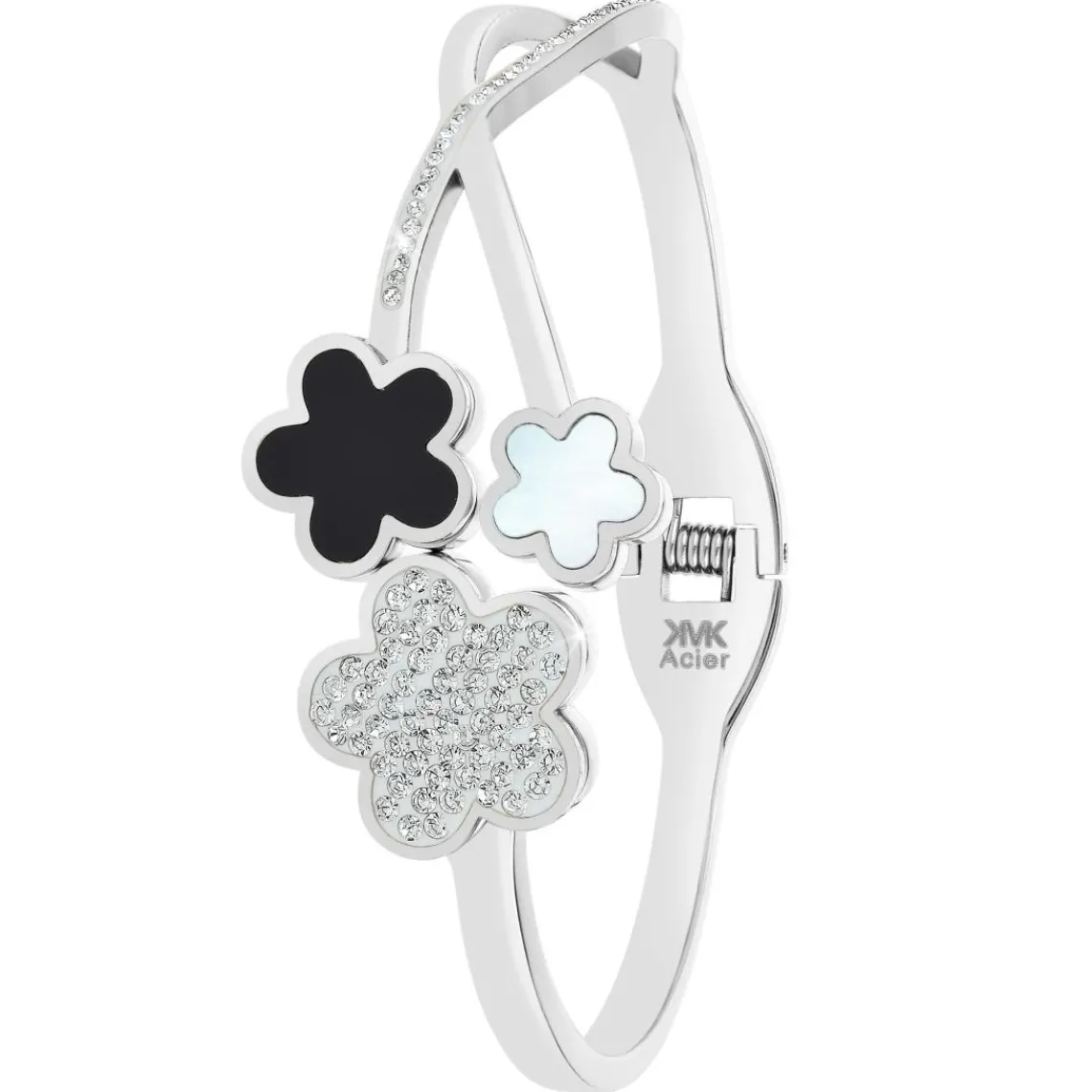 So Charm Bijoux Jonc Femme So Charm - B3398-ARGENT - Bracelet Mode Argenté | Femme Bracelet