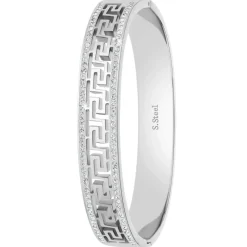 So Charm Bijoux Jonc Femme So Charm - B3384-ARGENT - Bracelet Mode Argenté | Femme Bracelet