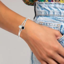 So Charm Bijoux Jonc Femme So Charm - B4121-ARGENT - Bracelet Mode Argenté | Femme Bracelet