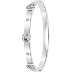 So Charm Bijoux Jonc Femme So Charm - B4002-ARGENT - Bracelet Mode Argenté | Femme Bracelet