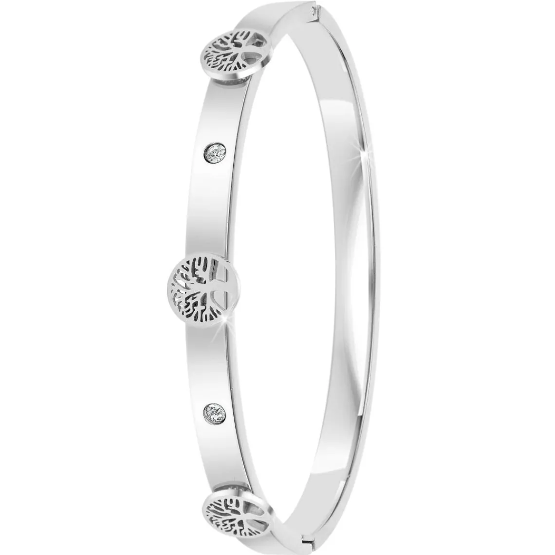 So Charm Bijoux Jonc Femme So Charm - B4002-ARGENT - Bracelet Mode Argenté | Femme Bracelet