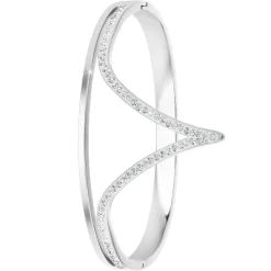 So Charm Bijoux Jonc Femme So Charm - B3358-ARGENT - Bracelet Mode Argenté | Femme Bracelet
