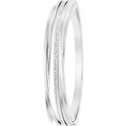 So Charm Bijoux Jonc Femme So Charm - B2923-ARGENT - Bracelet Mode Argenté | Femme Bracelet