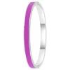 So Charm Bijoux Jonc Femme So Charm - B4339-ARGENT-VIOLET - Bracelet Email Argenté | Femme Bracelet