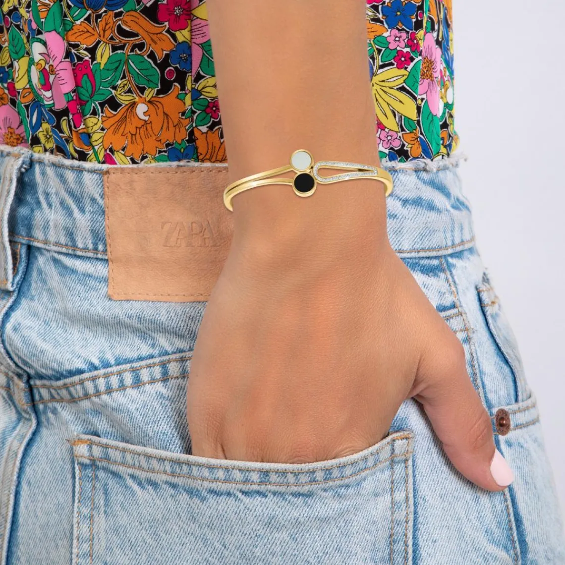 So Charm Bijoux Jonc Femme So Charm - B4121-DORE - Bracelet Mode Doré | Femme Bracelet