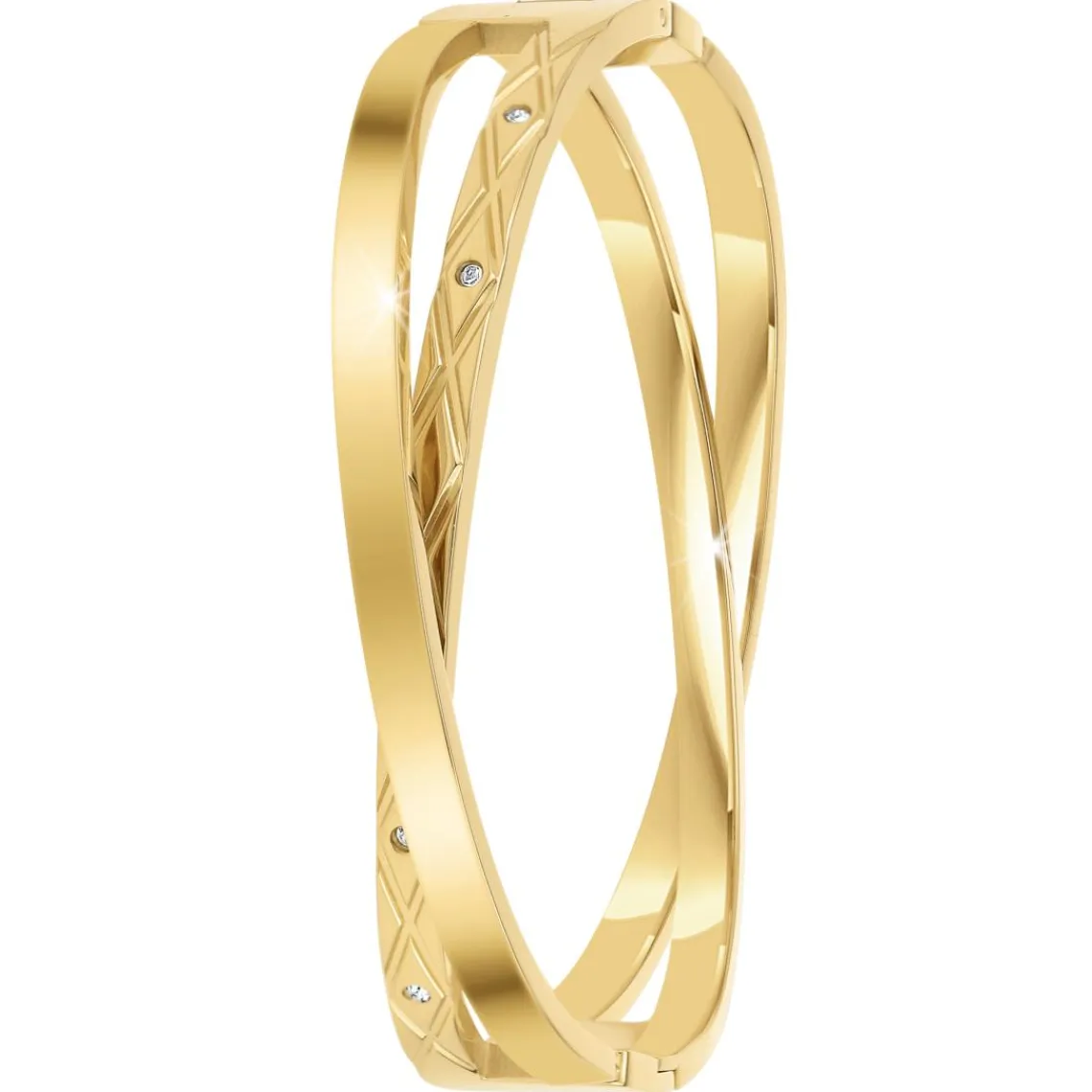 So Charm Bijoux Jonc Femme So Charm - B4105-DORE - Bracelet Mode Doré | Femme Bracelet