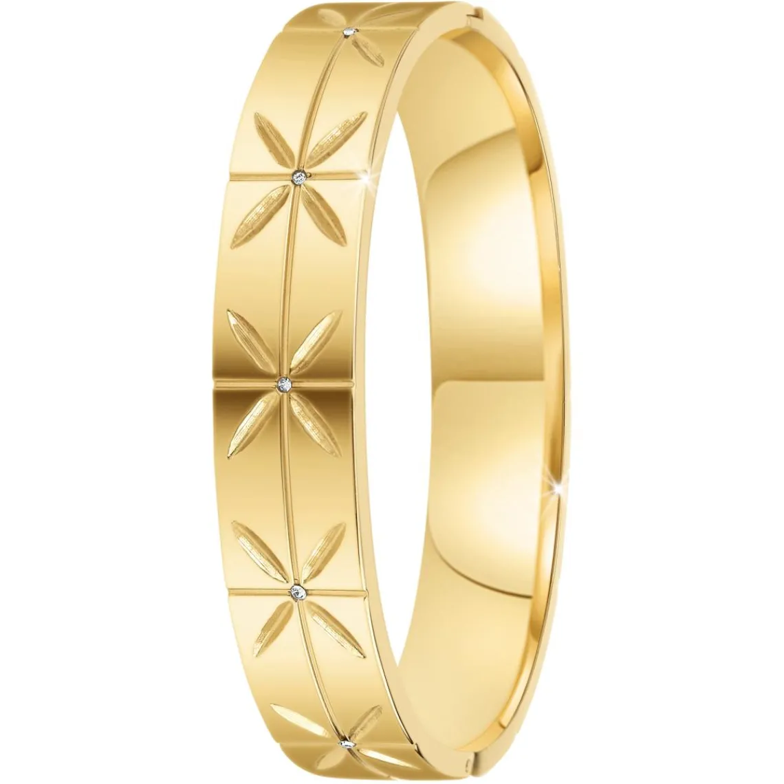 So Charm Bijoux Jonc Femme So Charm - B4104-DORE - Bracelet Mode Doré | Femme Bracelet
