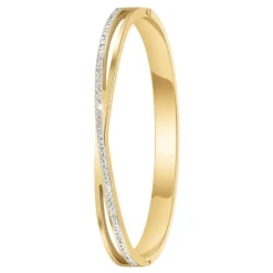 So Charm Bijoux Jonc Femme So Charm - B4063-DORE - Bracelet Mode Doré | Femme Bracelet