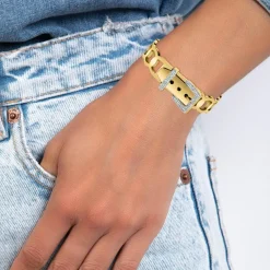 So Charm Bijoux Jonc Femme So Charm - B3273-DORE - Bracelet Mode Doré | Femme Bracelet
