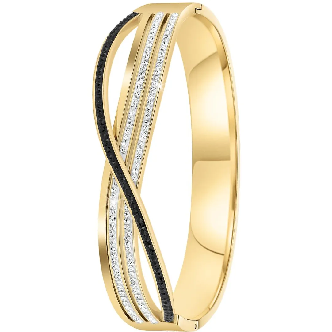 So Charm Bijoux Jonc Femme So Charm - B2875-DORE - Bracelet Mode Doré | Femme Bracelet