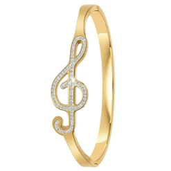 So Charm Bijoux Jonc Femme So Charm - B4162-DORE - Bracelet Mode Doré | Femme Collier Et Pendentif|Bracelet