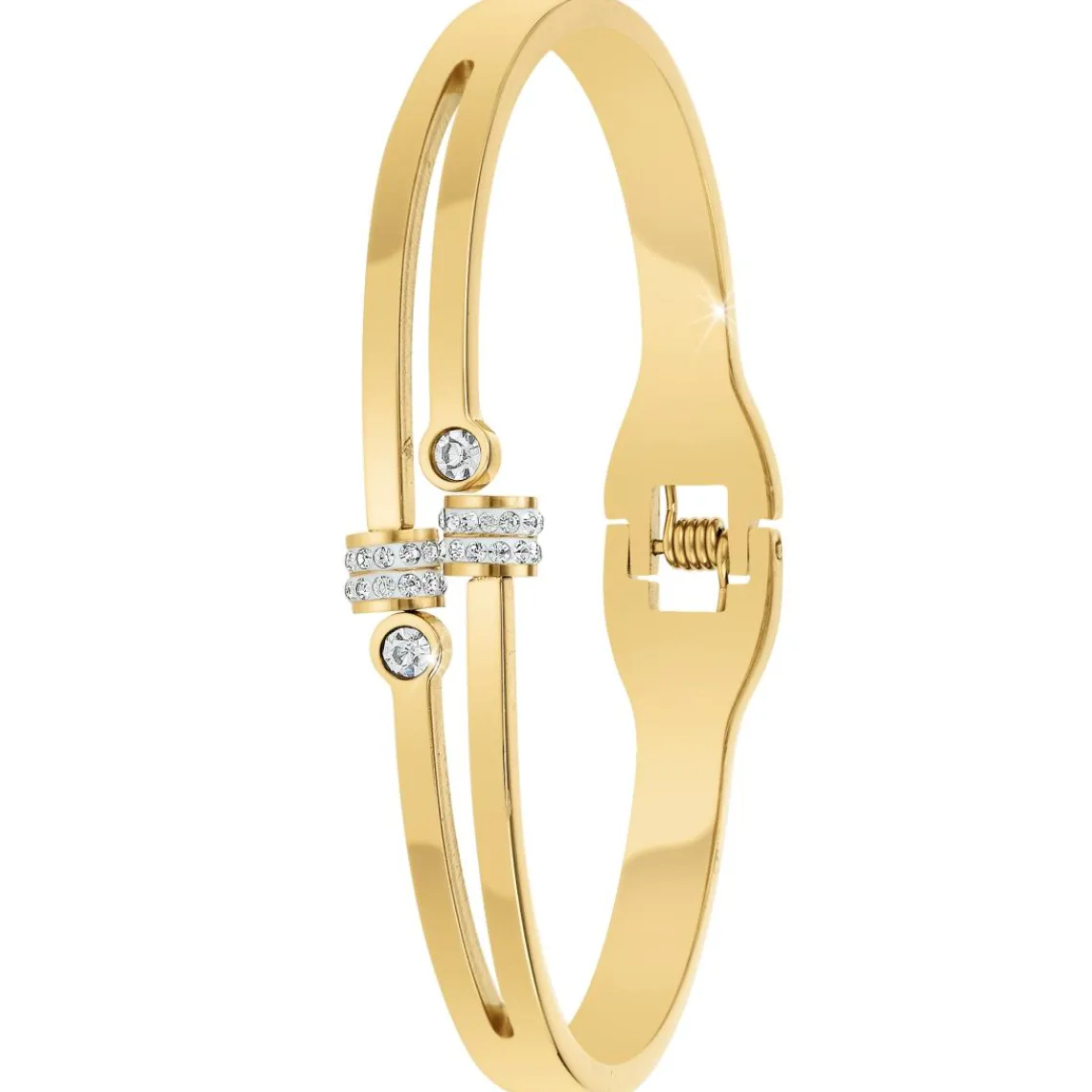 So Charm Bijoux Jonc Femme So Charm - B4025-DORE - Bracelet Mode Doré | Femme Bracelet