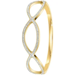 So Charm Bijoux Jonc Femme So Charm - B4017-DORE - Bracelet Mode Doré | Femme Bracelet