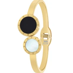 So Charm Bijoux Jonc Femme So Charm - B4001-DORE - Bracelet Mode Doré | Femme Bracelet