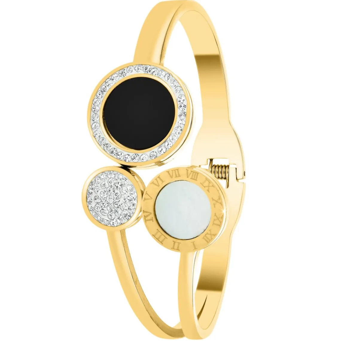 So Charm Bijoux Jonc Femme So Charm - B3220-DORE - Bracelet Mode Doré | Femme Bracelet