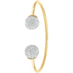 So Charm Bijoux Jonc Femme So Charm - B2534-DORE - Bracelet Mode Doré | Femme Bracelet