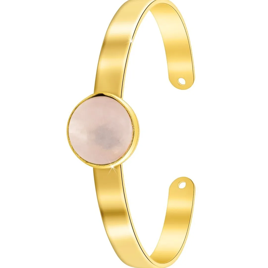 So Charm Bijoux Jonc Femme So Charm - B2494-ROSE - Bracelet Mode Doré | Femme Bracelet