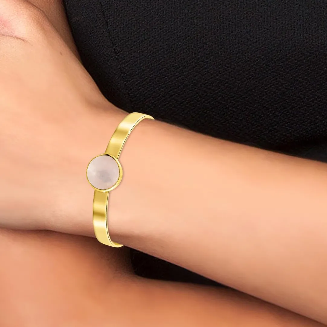 So Charm Bijoux Jonc Femme So Charm - B2494-ROSE - Bracelet Mode Doré | Femme Bracelet