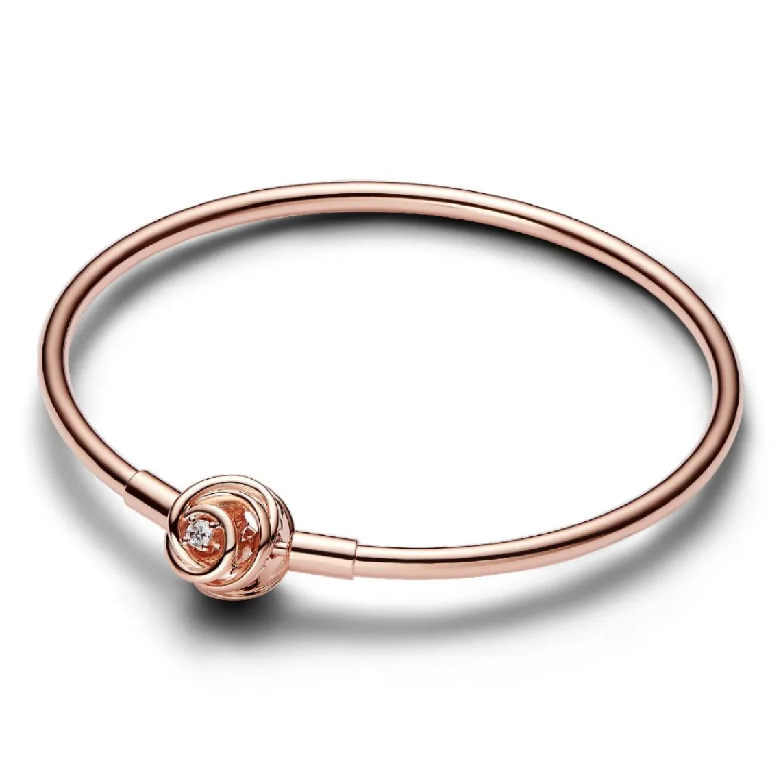 Pandora Jonc Fermoir Cercles Moments Doré Rose | Femme Bracelet