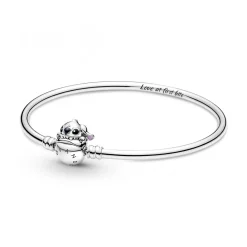 Pandora Jonc Fermoir Disney Morsure de Stitch Moments - | Femme Bracelet