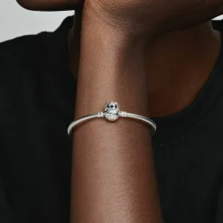 Pandora Jonc Fermoir Disney Morsure de Stitch Moments - | Femme Bracelet