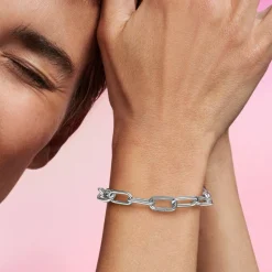 Pandora Link Ouvrable Rectangulaire ME Argent | Femme Charms