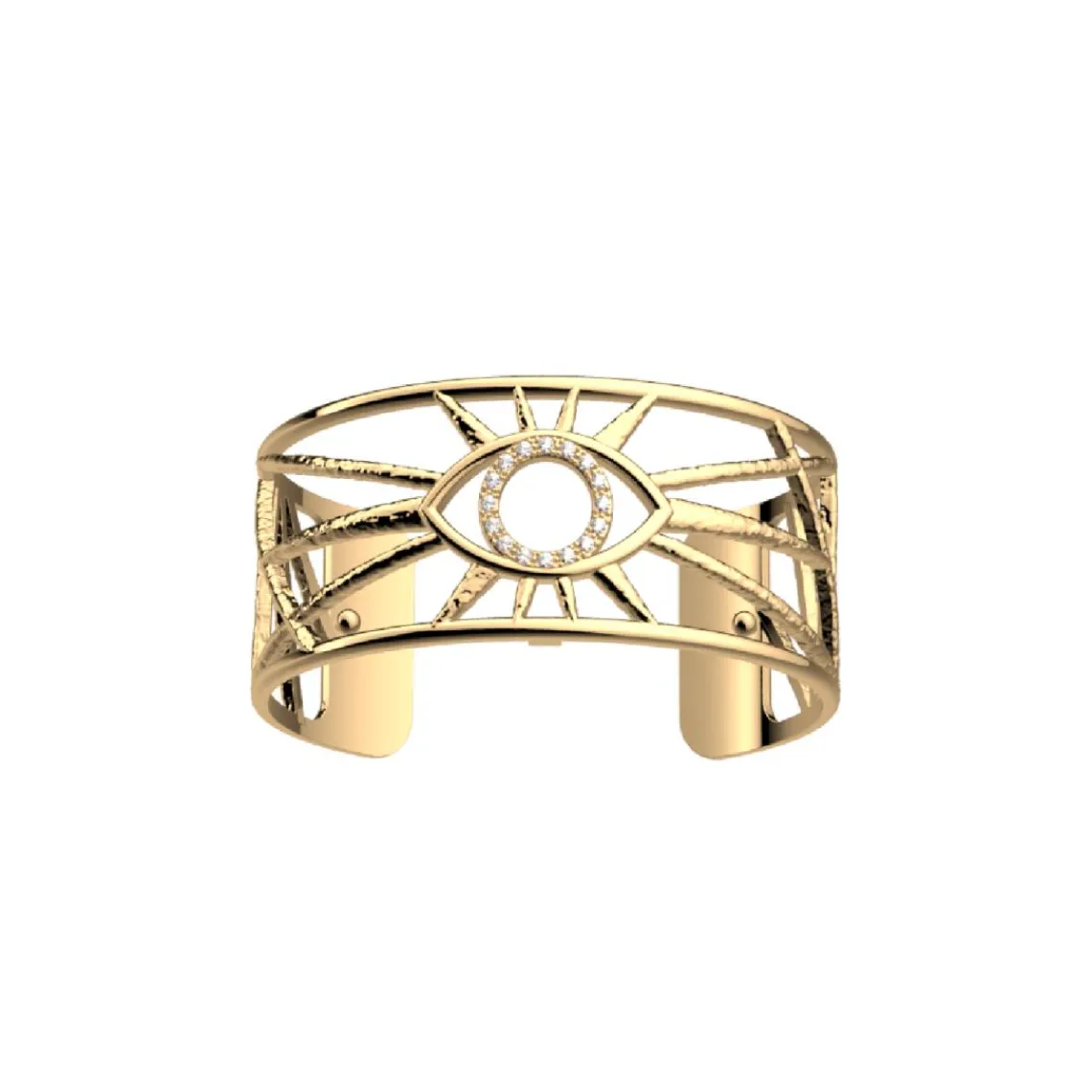 Les Georgettes Manchette Femme 70442500108000 Doré P-Oeil 25 Mm | Femme Bracelet