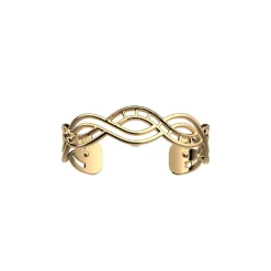 Les Georgettes Manchette Femme 70442950100000 Doré Divine 14 Mm | Femme Bracelet