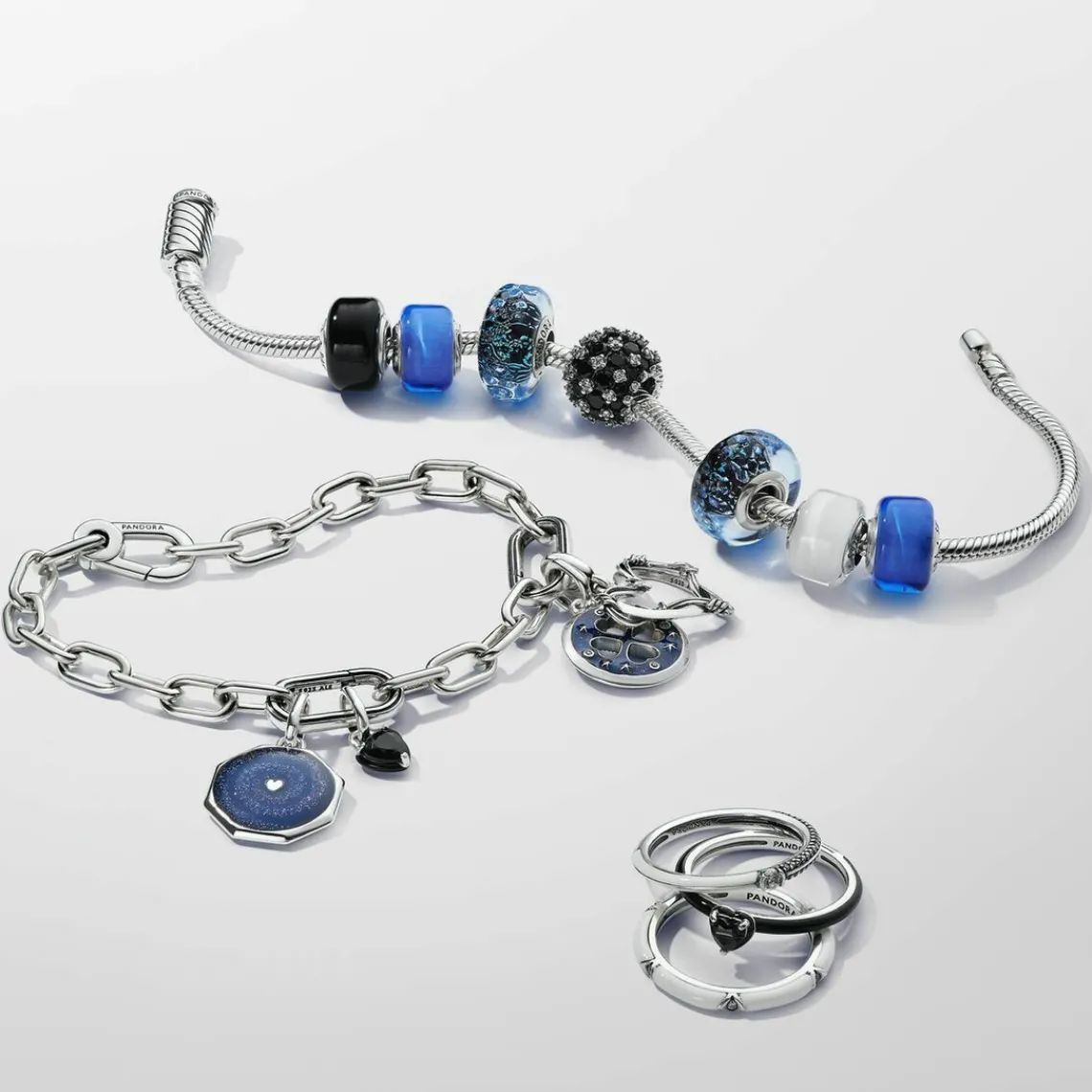 Pandora Médaillon Cœur de Galaxie ME | Femme Charms