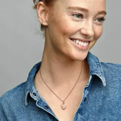 Pandora Médaillon - Cœur Gravable | Femme Collier Et Pendentif