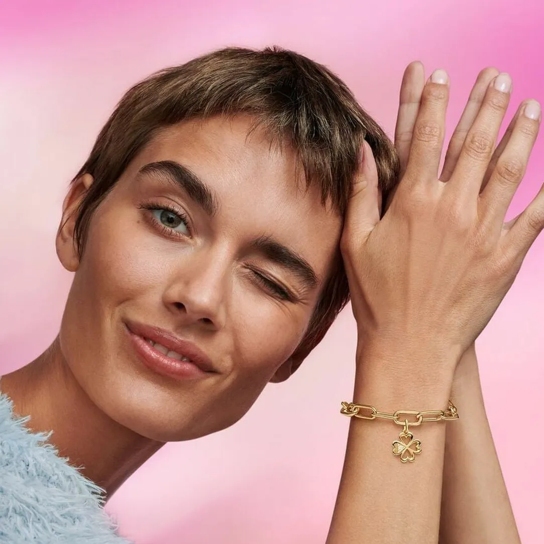 Pandora Médaillon Trèfle à Quatre FeuillesCordiformes ME | Femme Charms