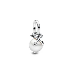 Pandora Mini Charm Pendant Perle & Flèches | Femme Charms