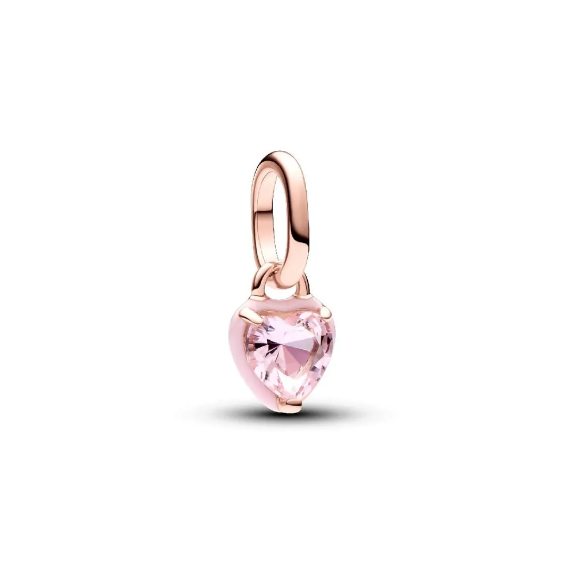 Pandora Mini Dangle Cœur Chakra Rose ME | Femme Charms