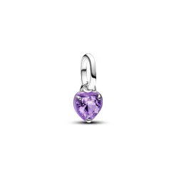 Pandora Mini Dangle Cœur Chakra Violet ME | Femme Charms