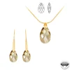 So Charm Bijoux Parure collier et boucles d'oreilles SoCharm orneés de Cristaux Swarovski | Femme Collier Et Pendentif