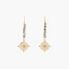Balaboosté Pendantes Femme Dormeuse Facettes Et Piece Gravee - 3502456531833 Métal Gris | Femme Boucles D'Oreilles