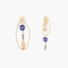 Balaboosté Pendantes Femme Poussette Asymétriques Avec Différentes Perles - 3502456532618 Métal Multicolore | Femme Boucles D'Oreilles