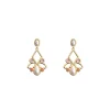 Les Georgettes Pendantes 70443441908000 Doré P-Rosace 16 Mm | Femme Boucles D'Oreilles