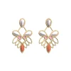 Les Georgettes Pendantes 70443431908000 Doré P-Rosace | Femme Boucles D'Oreilles