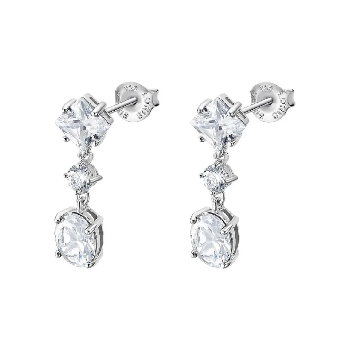Lotus Silver Pendantes Colors LP3565-4-1 Argent | Femme Boucles D'Oreilles