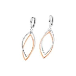 Lotus Silver Pendantes Trendy LP3533-4-1 Argent argent rose | Femme Boucles D'Oreilles