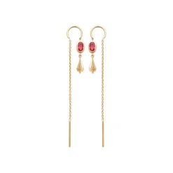 Maison de la Bijouterie Pendantes Sensimio Y3033UV0 Plaqué or | Femme Boucles D'Oreilles