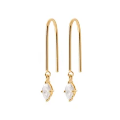 Maison de la Bijouterie Pendantes Sensimio Y30343Z0 Plaqué or | Femme Boucles D'Oreilles
