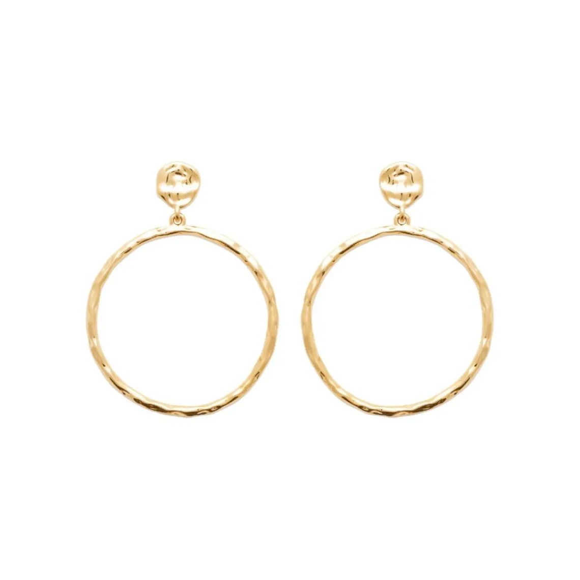 Maison de la Bijouterie Pendantes Sensimio Y3035V00 Plaqué or | Femme Boucles D'Oreilles