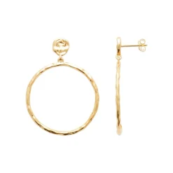Maison de la Bijouterie Pendantes Sensimio Y3035V00 Plaqué or | Femme Boucles D'Oreilles