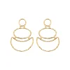 Maison de la Bijouterie Pendantes Sensimio Y3035000 Plaqué or | Femme Boucles D'Oreilles