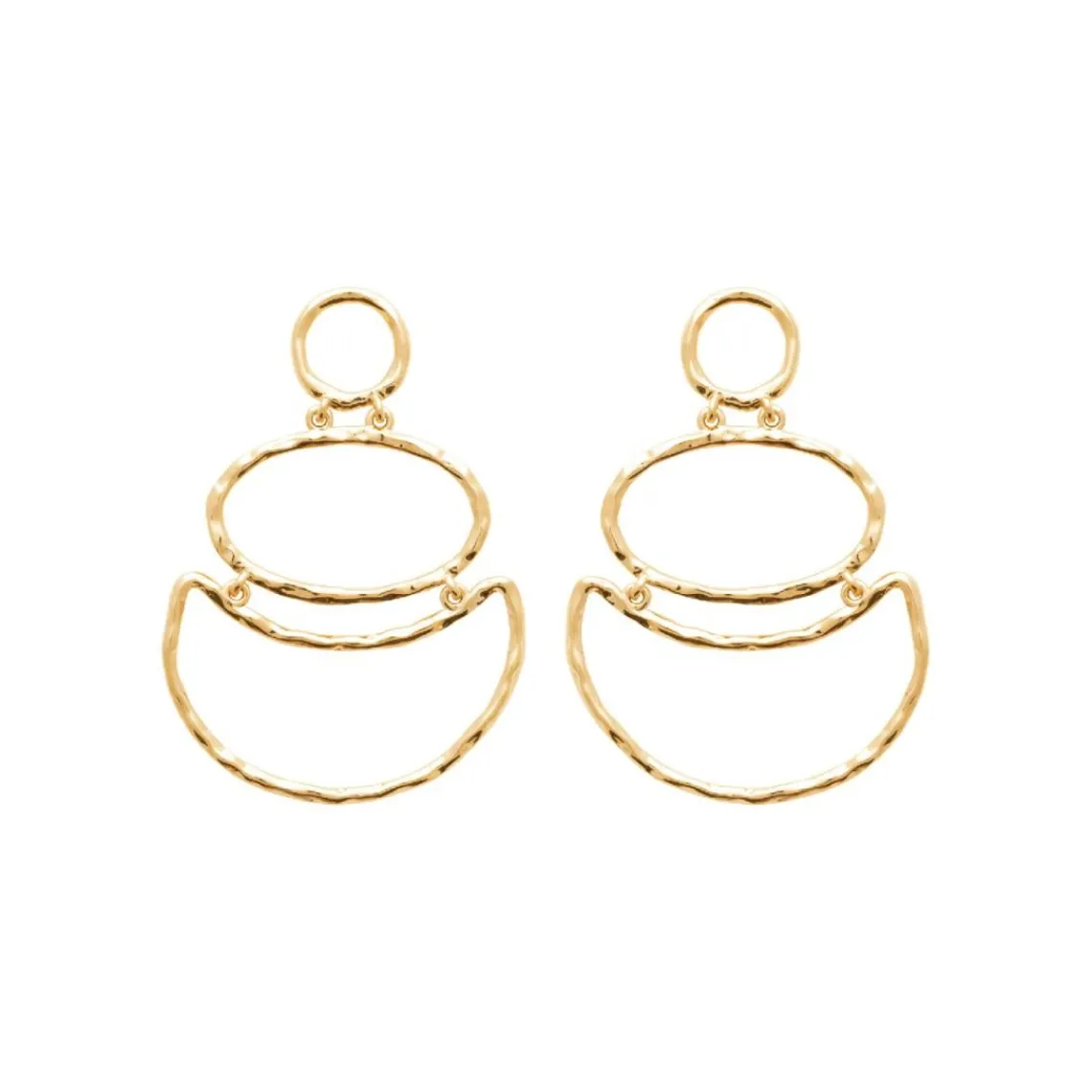 Maison de la Bijouterie Pendantes Sensimio Y3035000 Plaqué or | Femme Boucles D'Oreilles