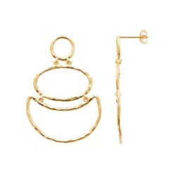 Maison de la Bijouterie Pendantes Sensimio Y3035000 Plaqué or | Femme Boucles D'Oreilles